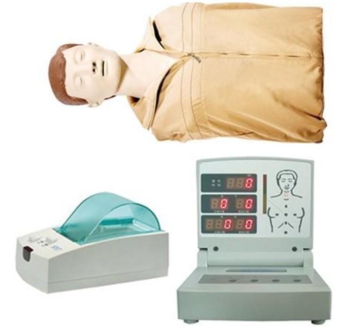 高级电脑半身心肺复苏模拟人执行标准：美国心脏学会(AHA)2010国际心肺复苏(CPR)＆心血管急救(ECC)指南标准。