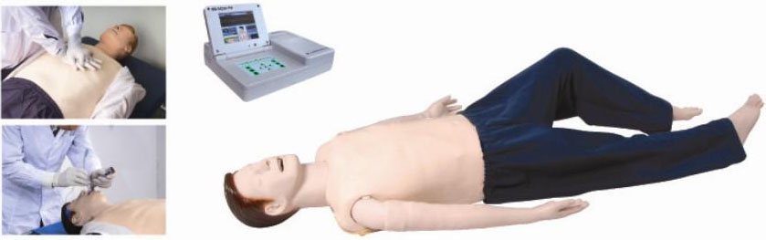 高级多功能急救训练模拟人（CPR与气管插管综合功能、嵌入式系统）GD/ALS10750