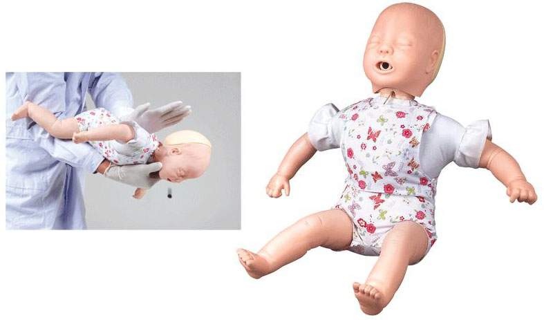 高级婴儿气道梗塞及CPR模型GD/CPR140 