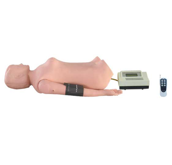 JY/FCZ90数字遥控式全自动腹部触诊听诊模拟人(含血压手臂)