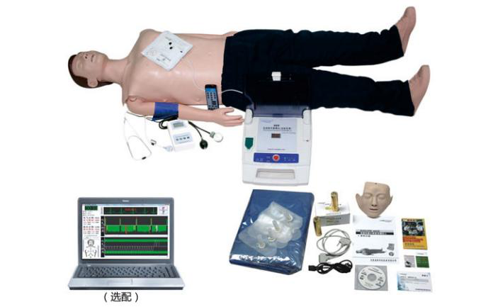 JY/ALS950电脑高级功能急救训练模拟人（心肺复苏CPR与血压测量、AED除颤仪等功能）