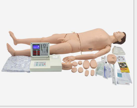 JY/CPR590B高级功能护理急救训练模拟人（心肺复苏液晶显示、基础护理男女导尿、手臂静脉穿刺及肌肉注射）