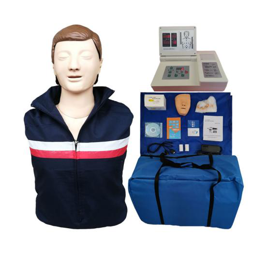 JY/CPR290高级全自动半身心肺复苏模拟人（带打印）