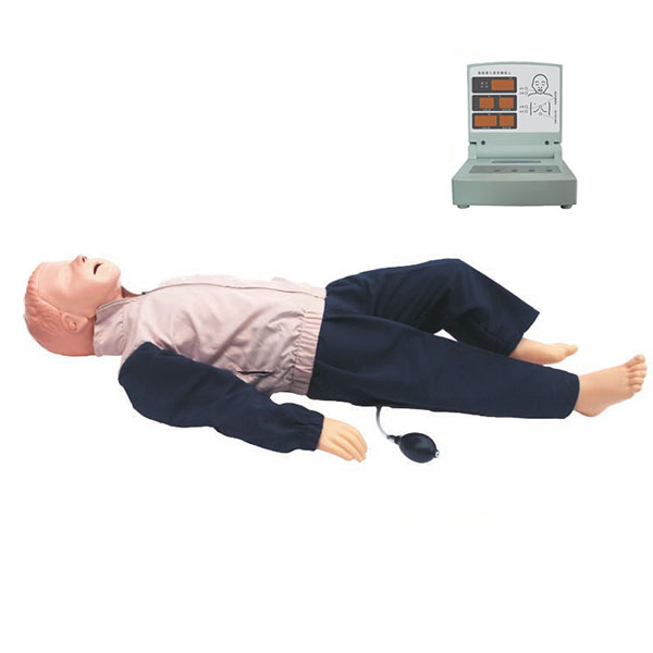JY/CPR172高级电脑儿童心肺复苏模拟人（带考核功能）
