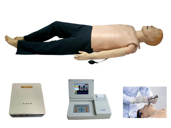 JY/ALS10750高级多功能急救训练模拟人（心肺复苏CPR与气管插管综合功能）