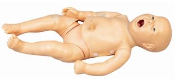 本系统提供新生儿ACLS综合急救技能训练系统。模拟人根据新生儿解剖特征和生理特点设计。